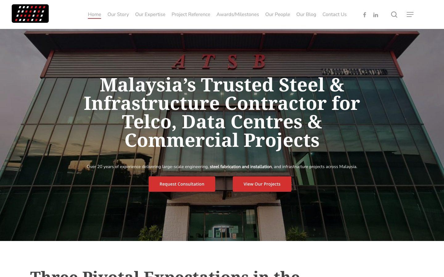 Angsana Tunas website designed by Apex Lab